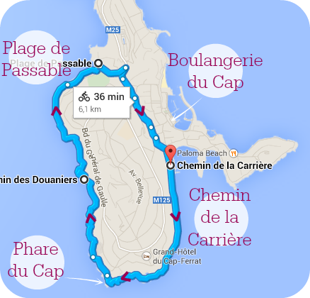 Tour du cap ferrat