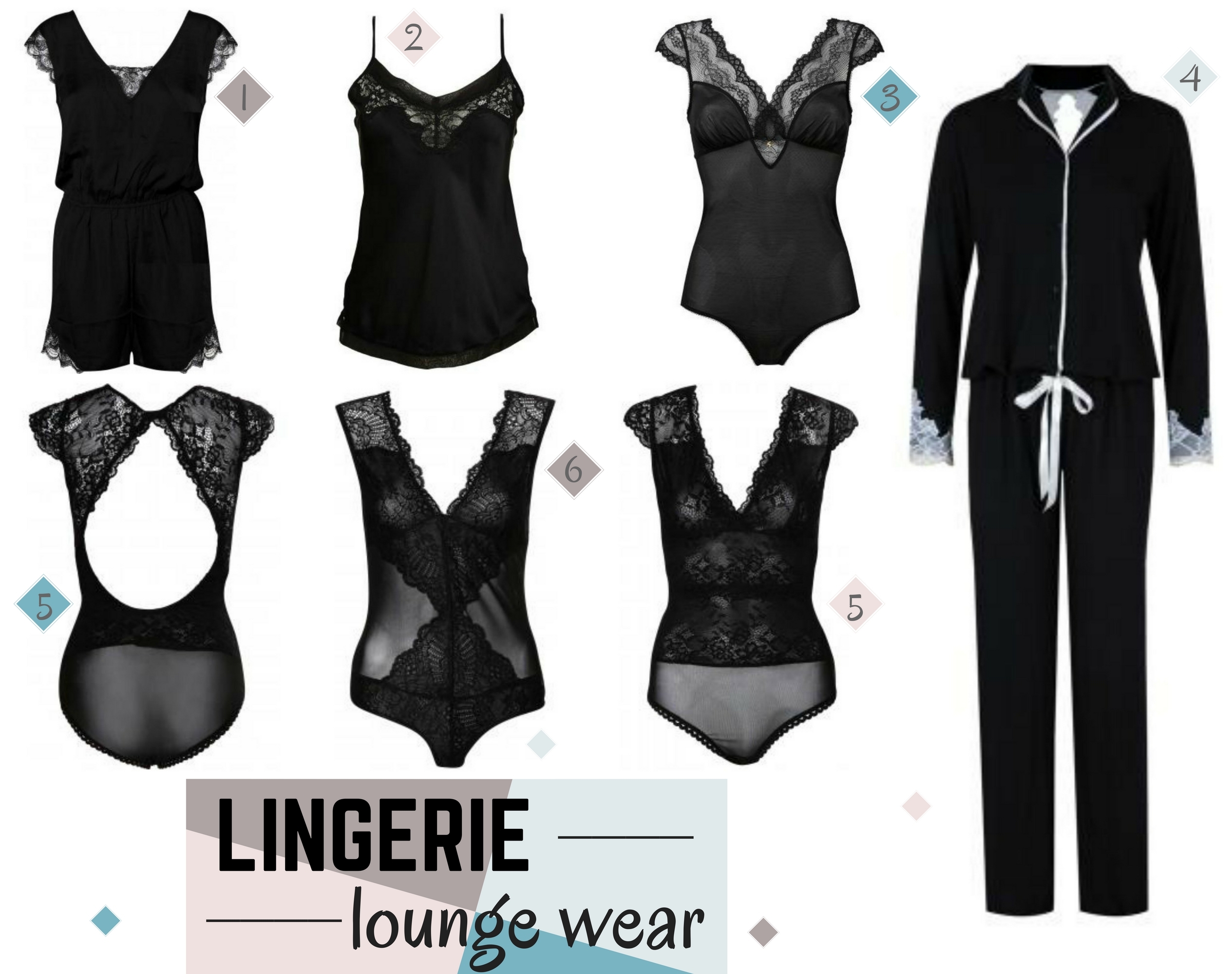 Lingerie loungewear - Lemon Curve
