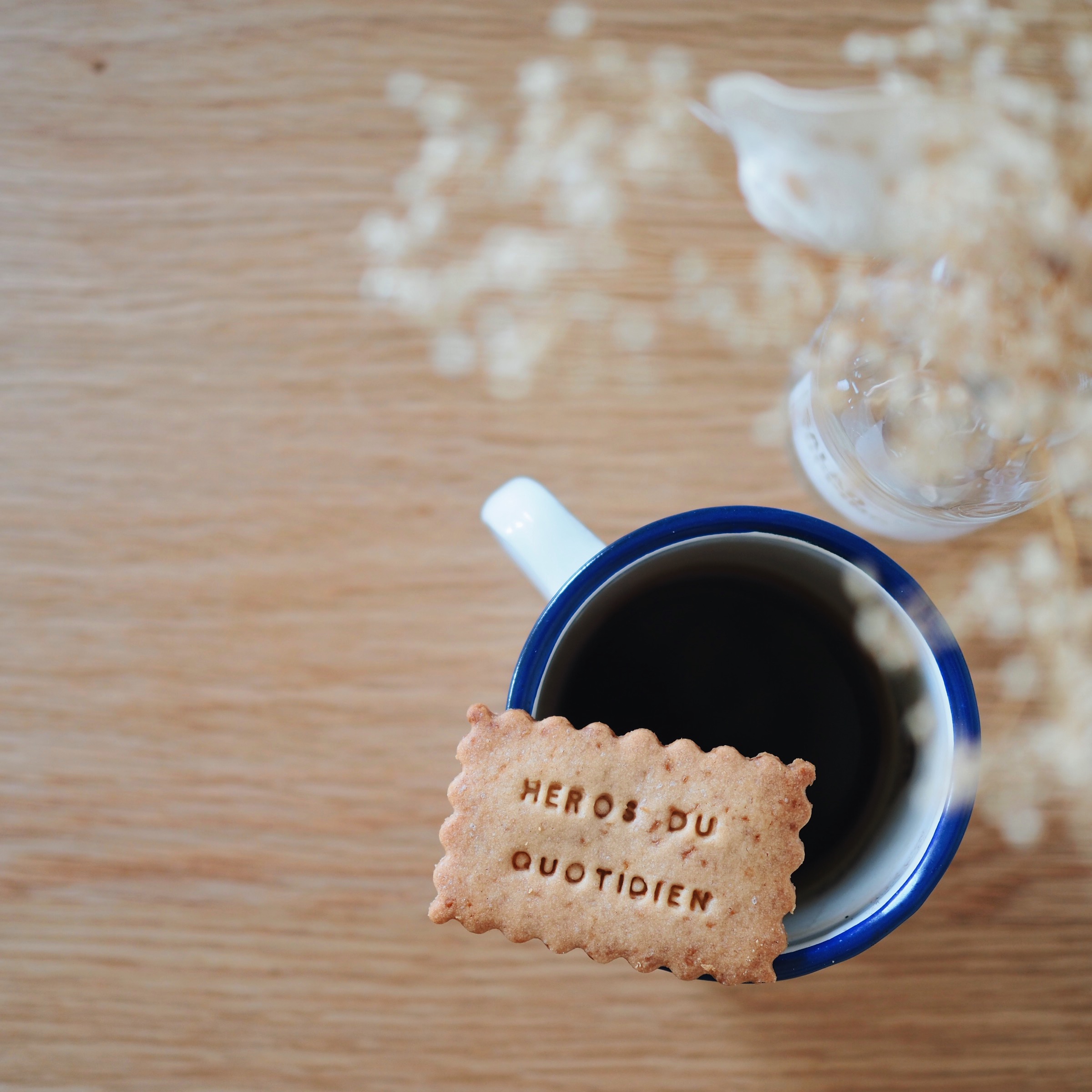 Biscuit d'encouragement envoyés au soignants de mon service par My little biscuits